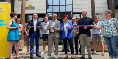 Inauguration de la mairie déléguée de Saint-Hilaire-Saint-Florent et la Poste Agence Communale située dans ses locaux