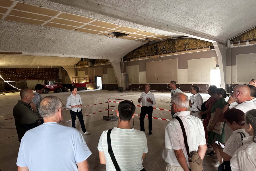Lancement des travaux de restructuration de la salle Beaurepaire