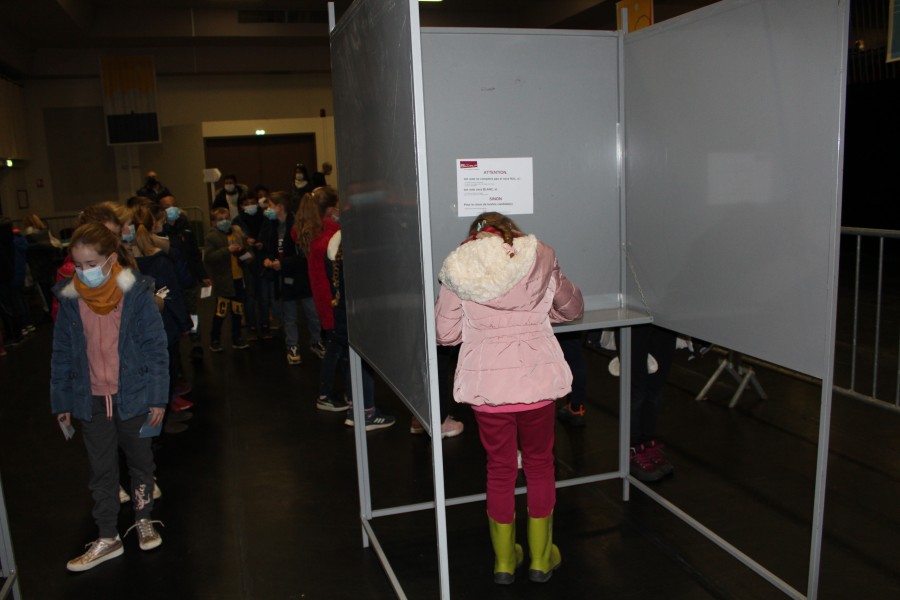 Elections du nouveau Conseil Municipal des Enfants