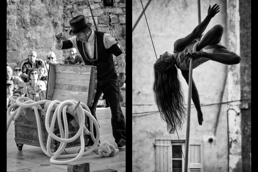 Le spectacle de cirque "La Folle Allure" à Saumur