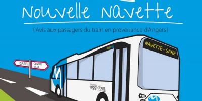 Pensez à la navette Gare - Centre-ville !