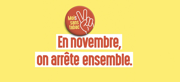 Novembre : Mois sans tabac !