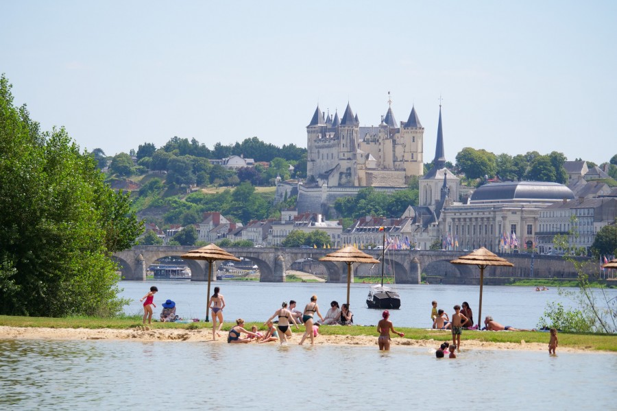 Ouverture de la baignade à la base nautique de Millocheau