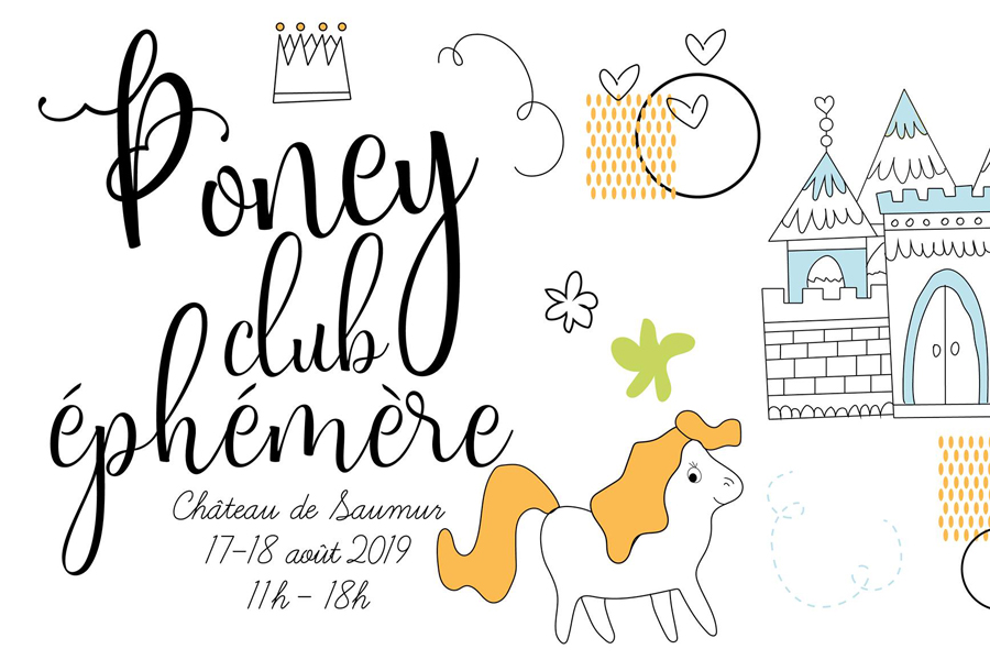 Poney Club Éphémère les 17 et 18 août au Château de Saumur