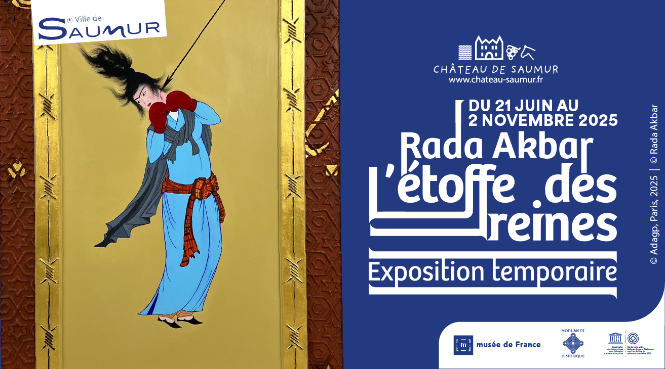 Exposition - Rada Akbar - L'étoffe des reines
