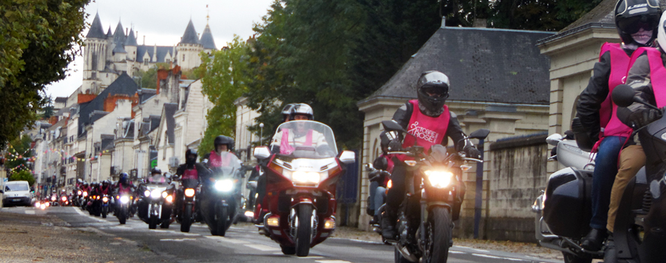 Octobre Rose : Rando Moto