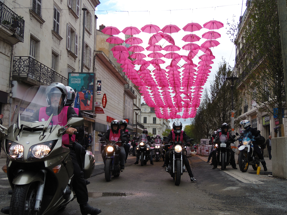 Octobre Rose : Rando Moto