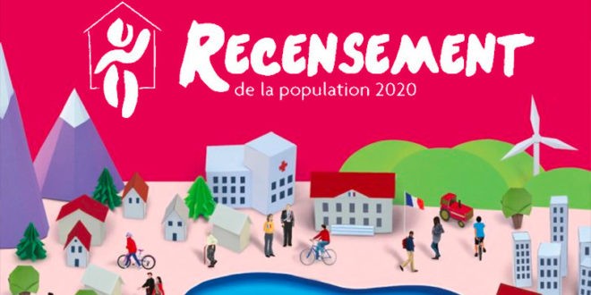 Recensement 2020 du 16 janvier au 22 février