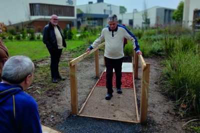 Création d’un jardin thérapeutique et sensoriel à la Résidence « La Croix Verte »