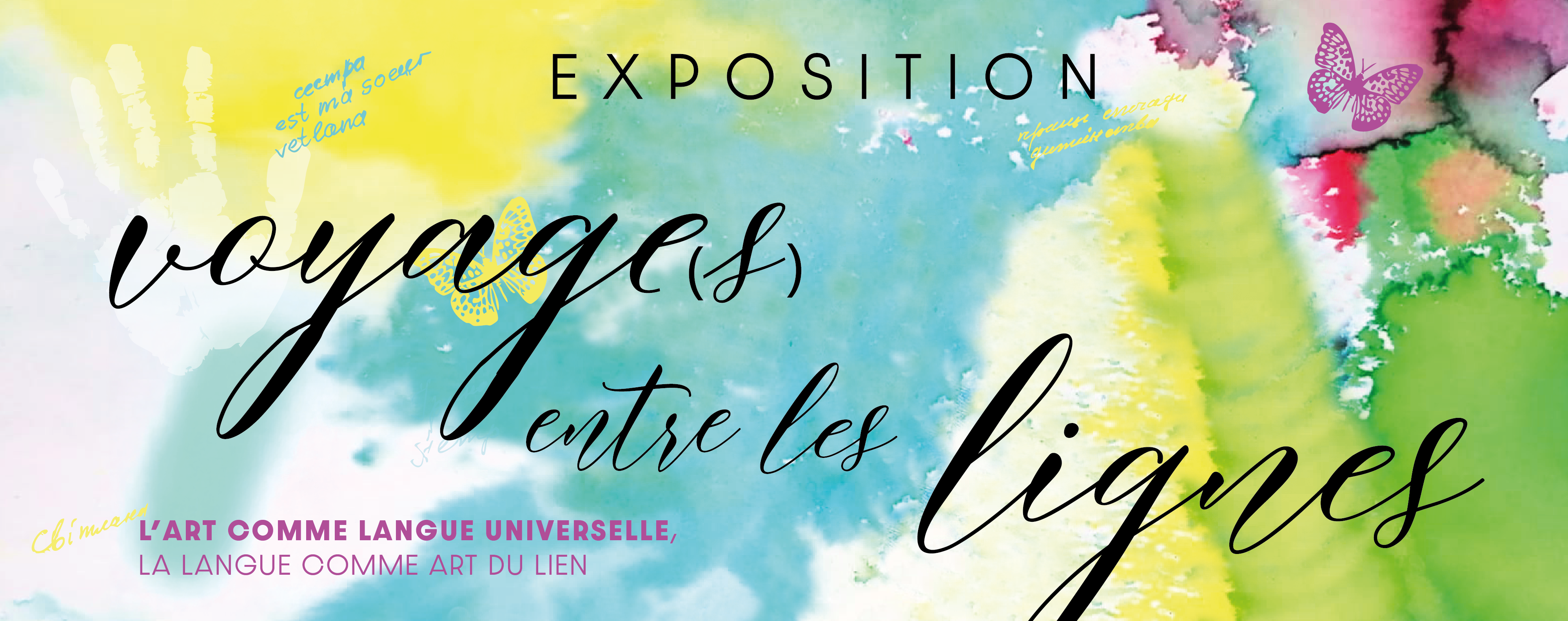 Exposition Voyage(s) entre les lignes