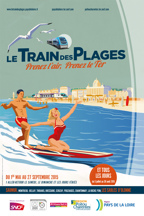 Et si vous alliez aux Sables d’Olonne en train