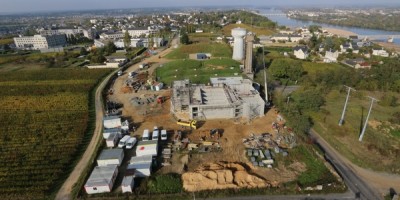 Entre Loire et vignes, la nouvelle usine d'eau potable de Saumur