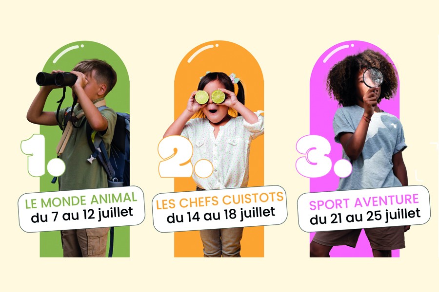 CAMP D’ÉTÉ 2025, NOUVELLE FORMULE : PLUS D’ANIMATIONS, PLUS DE PLACES ET PLUS D’AVENTURES !