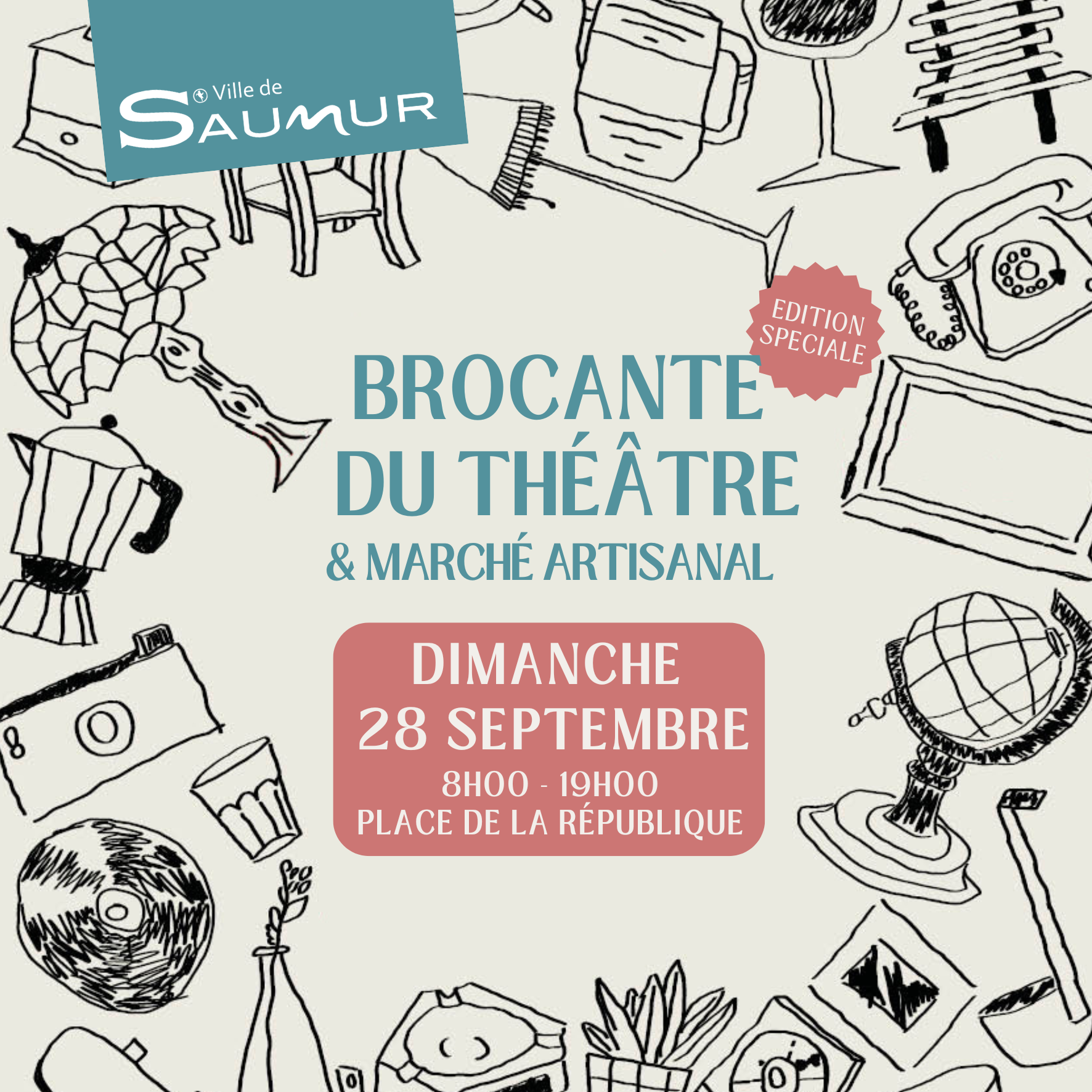 Brocante du Théâtre