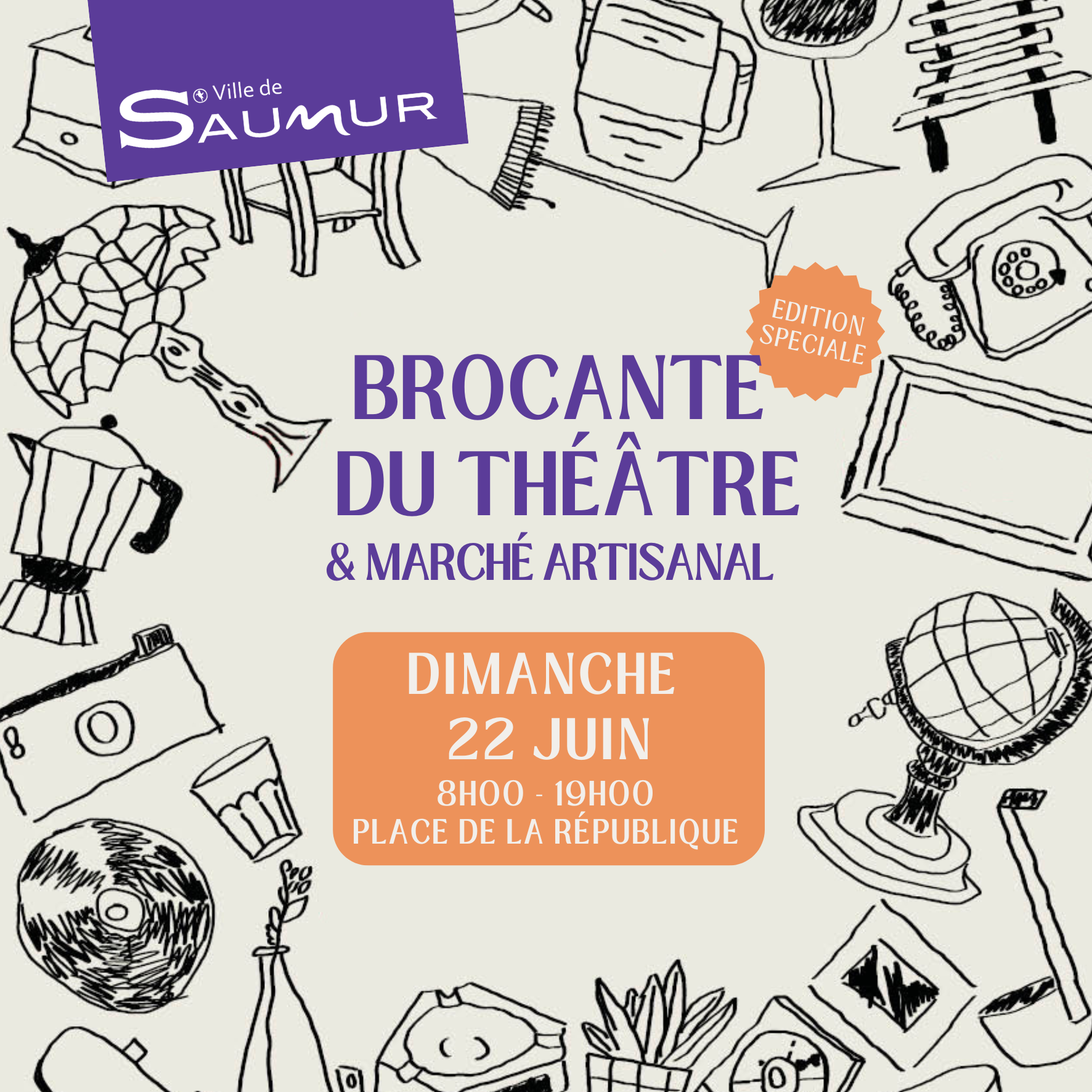 Brocante du Théâtre