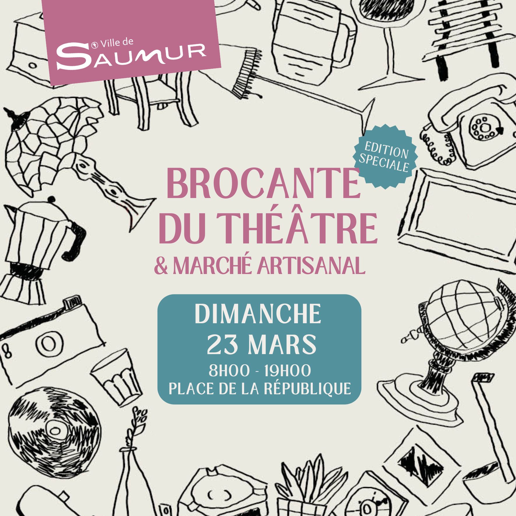 Brocante du Théâtre