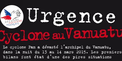 Urgence Vanuatu : appel à la solidarité