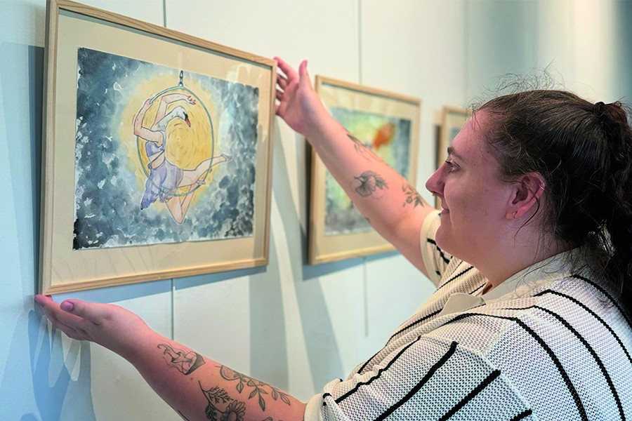 Lisi&egrave;re : l&rsquo;univers po&eacute;tique de L&eacute;onie Baranowski s&rsquo;expose &agrave; la mairie