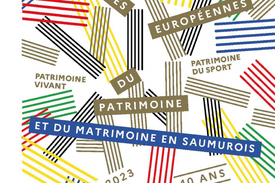 Les Journées européennes du patrimoine et du matrimoine en Saumurois 2023