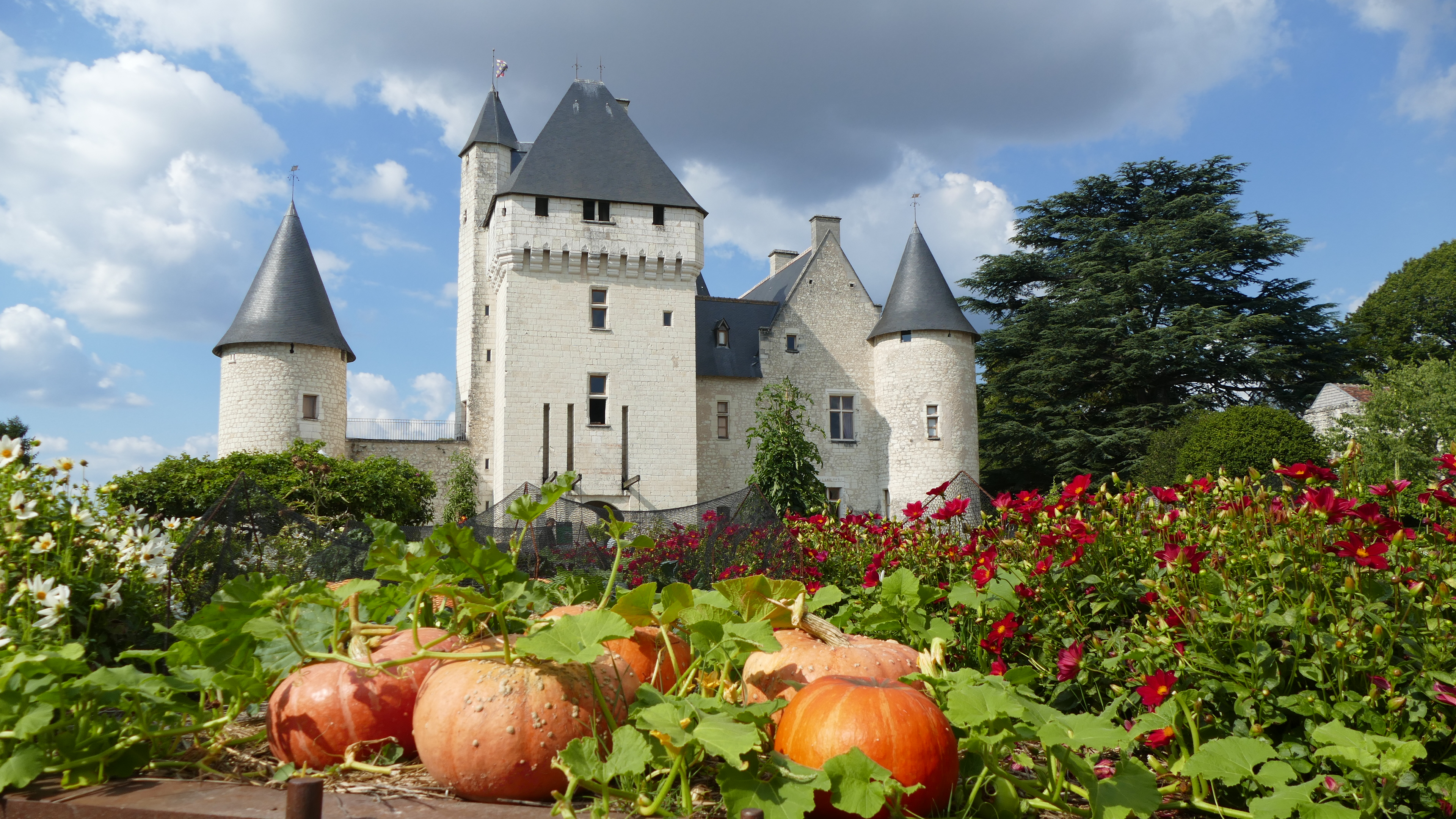 Visite du château de Rivau avec l'espace Jacques Percereau