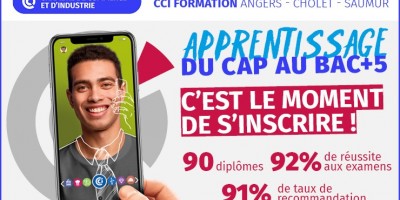 L’apprentissage du CAP au BAC+5, c’est le moment de s’inscrire !