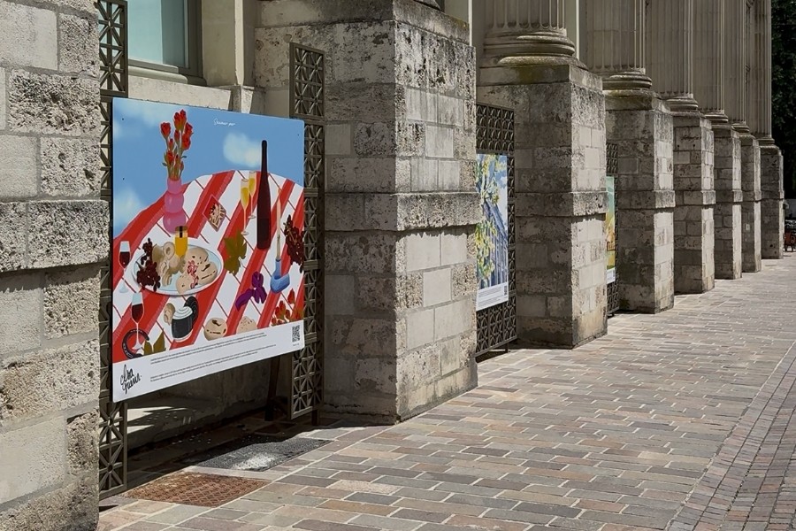 Saumur par : une ville, six illustrateurs, six regards
