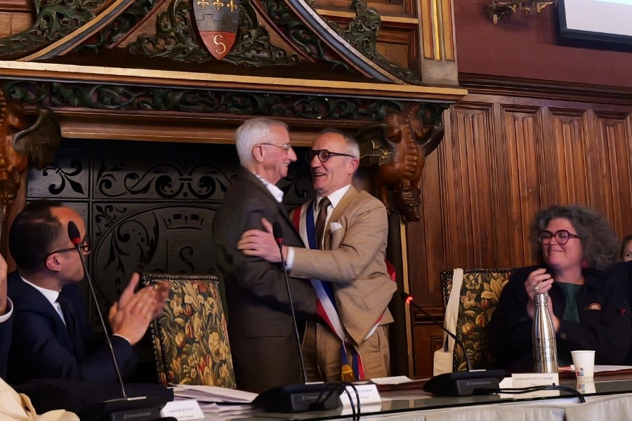 Jackie Goulet Claisse r&eacute;elu maire de la Ville de Saumur