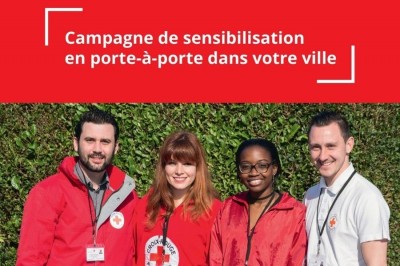 La Croix-Rouge française à la rencontre des habitants de Saumur