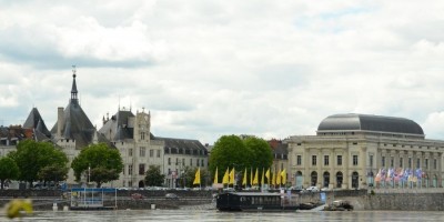 Vigilance crue de la Loire : mesures pr&eacute;ventives &agrave; Saumur
