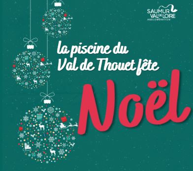 La piscine du Val de Thouet f&ecirc;te No&euml;l