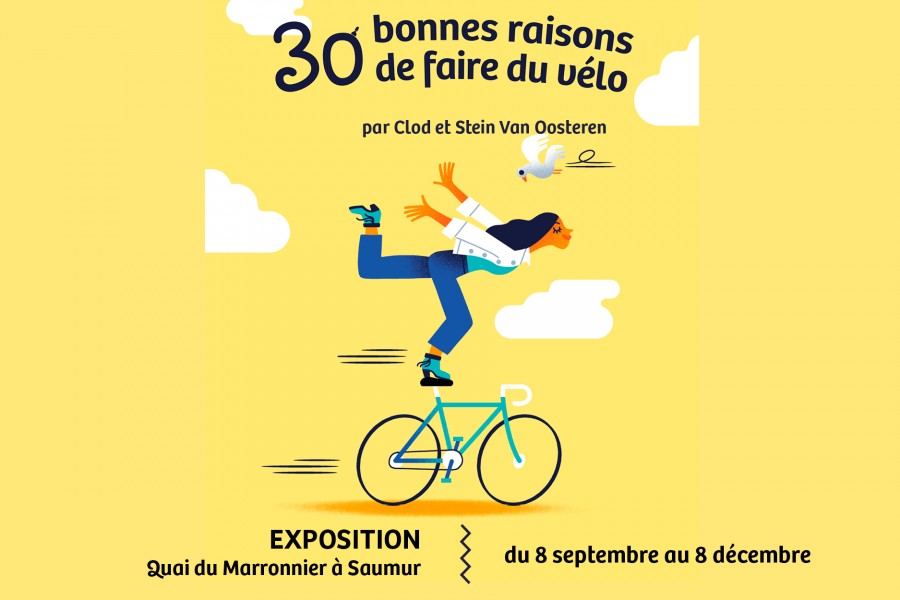 30 bonnes raisons de faire du vélo par Clod et Stein Van Oosteren