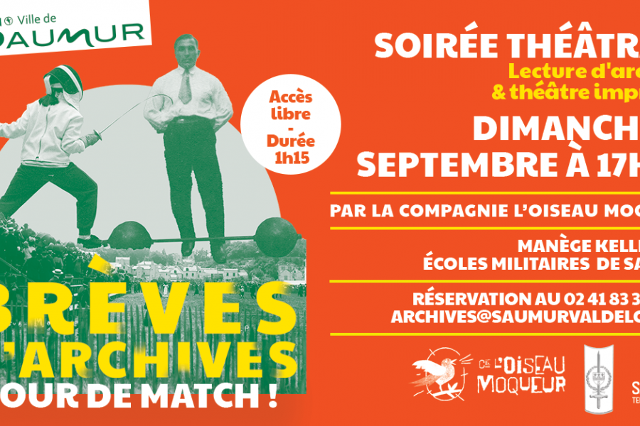 SOIRÉE BRÈVES D’ARCHIVES : JOUR DE MATCH !