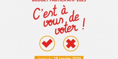 Budget Participatif 2025 : c'est &agrave; vous de voter ! 