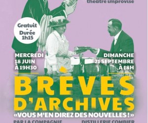 Vous m’en direz des nouvelles ! » , une soirée Brèves d'Archives