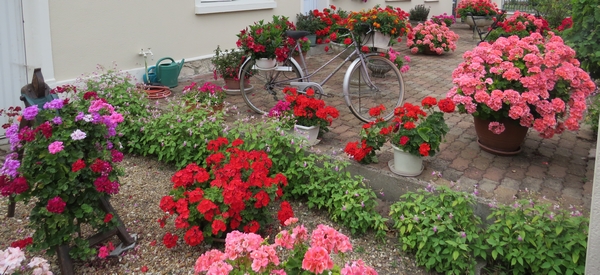 Le concours des maisons fleuries en résultats et en fleurs