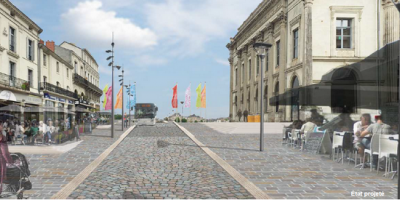 Projet centre ville Franklin Roosevelt / Bilange : aménagements de la circulation