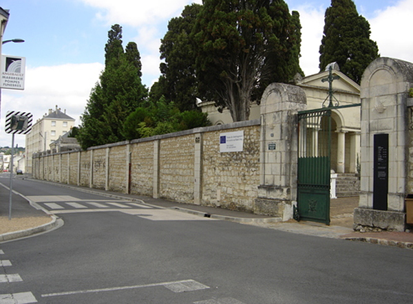 Fermeture partielle du cimetière de Saumur