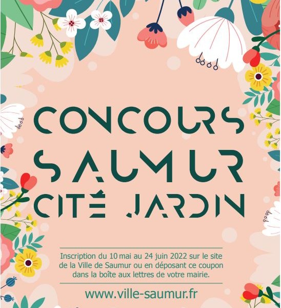 Concours Saumur Cité Jardin : les inscriptions sont ouvertes