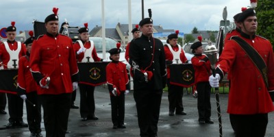 Le The Dorset Youth Marching Band à Saumur