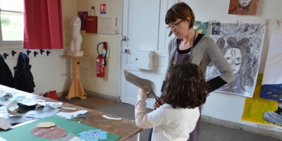 Reprises des cours de modelage à l'école d'Art