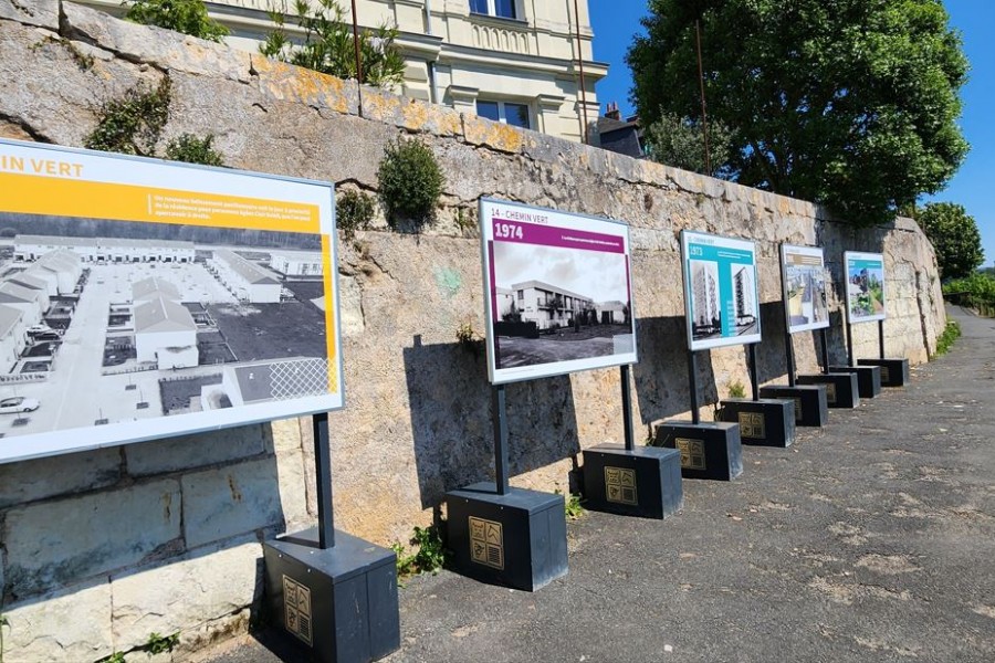 L’exposition “De mémoire de quartier : le Chemin Vert dans l’objectif" arrive en centre-ville !