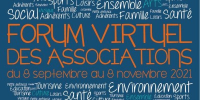 Forum virtuel des associations : c'est en ligne !