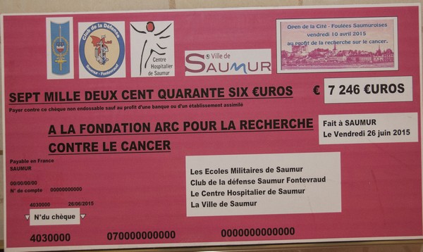 7 246 € pour la recherche contre le cancer