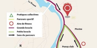 Goutte d'eau : un parcours sportif de proximité