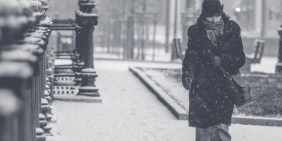 Saumur en période de vigilance hivernale