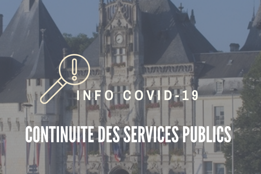 Covid 19 et continuité des services publics