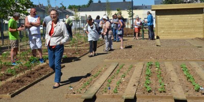 Un jardin partagé au Chemin Vert