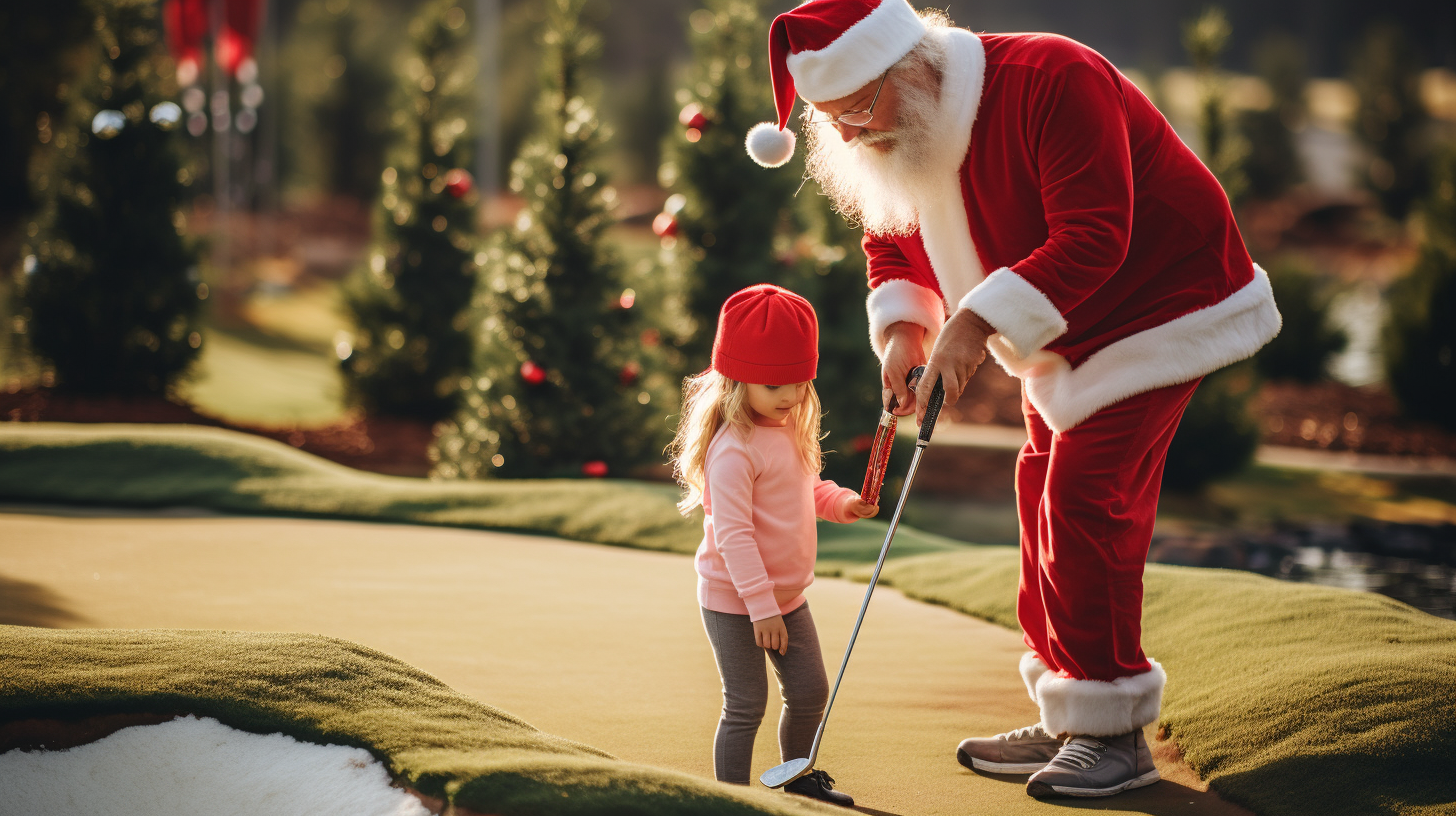 Le Mini-Golf de Noël x Effervescences 2023