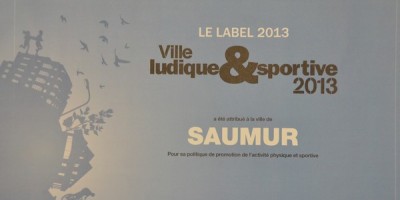 Saumur obtient le label "Ville ludique et sportive 2013"