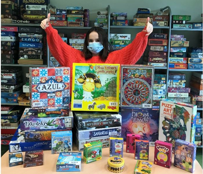 Sélection des jeux coups de cœur de la ludothèque